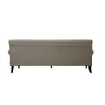 thumbnail image 3 of Jennifer Taylor Home Alana 88" Lawson Living Room Three-Cushion Tightback Sofa Couch with Metal Casters, Silver Grey, 3 of 12