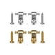 thumbnail image 5 of sweethay 2 uds rodillo profesional cadena árboles cuerda retenedor prácticas hebilla guías con tornillo de montaje piezas de guitarra eléctrica Type3 NO3 sweethay OD026718-02, 5 of 6