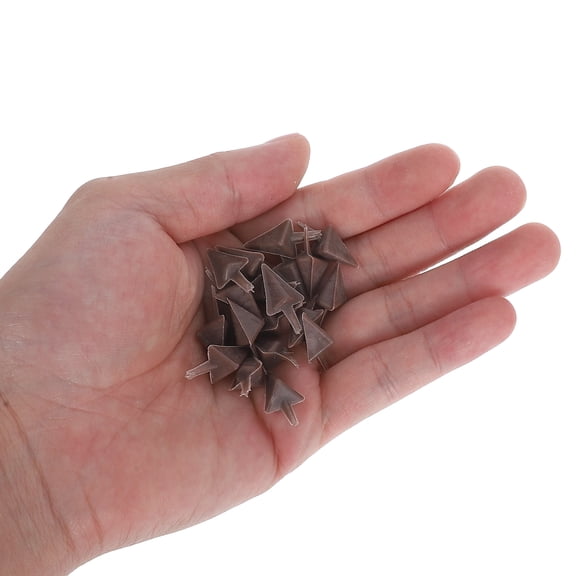100PCS Mini Plastic Bird Beak Inserts for Crafts, Toy Decorations, and Small Animal Figurines Accessories