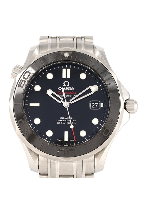 Pre-Owned Omega Seamaster Pro 212.30.41.20.01.003 Stainless Steel Automatic Watch (Fair)