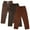 Brown (3 Pack), variant on Espada Menswear Men's COZY Fleece Pajama Pants (3 Pack)
