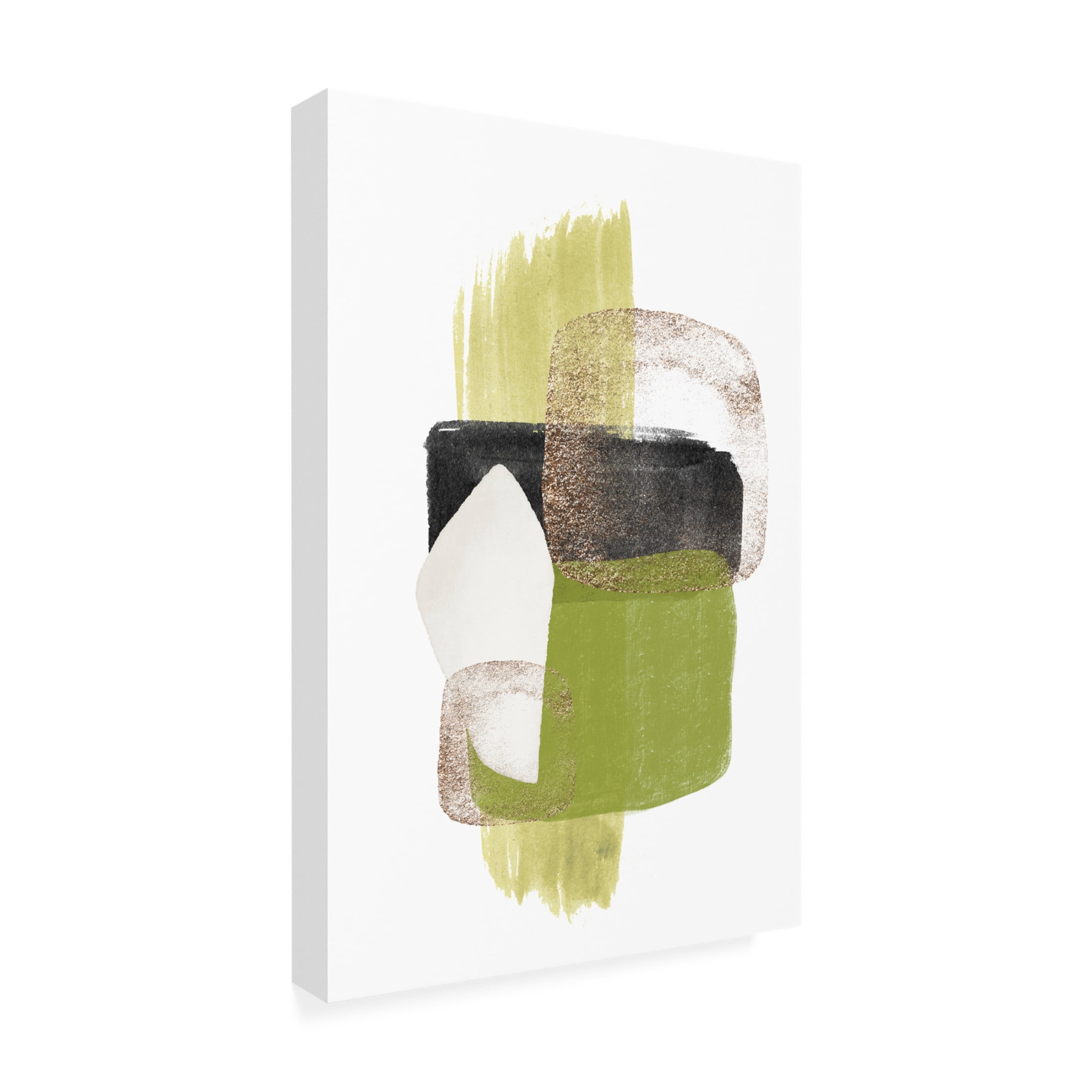 Trademark Fine Art Sally Ann Moss Green Dream 2 Canvas Wall Art