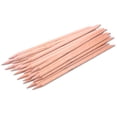 thumbnail image 4 of PVCS 20Pcs Nail Art Orange Wood Stick Cuticle Pusher Remover Pedicure Manicure Tool, 4 of 4