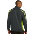 thumbnail image 3 of Sport-Tek Mens Stretch 1/2-Zip Colorblock Pullover. ST851, 3 of 5