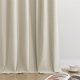 thumbnail image 2 of Joydeco Cortinas Opacas 100% Beige, 96 Pulgadas De Largo, 2 Paneles, Juego De Cortinas Opacas Para Dormitorio, Sala De Estar, Cortinas De Terciopelo Con Aislamiento Térmico De Lujo, Bolsillo Para Barr, 2 of 5