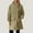 Khaki, variant on Olyvenn Rain Jacket for Women Lightweight Long Hooded Raincoat Waterproof Outdoor Travel Hiking Windbreaker Trench Coats Khaki L