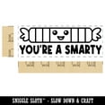 thumbnail image 2 of You're a Smarty Candy Teacher Student School Self-Inking Rubber Stamp Ink Stamper - Lime Green Ink - Large 2-3/4 Inch, 2 of 7