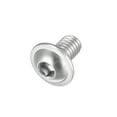 thumbnail image 3 of Uxcell M6 x 10mm 304 Stainless Steel Flanged Button Head Socket Cap Screws 20 Pack, 3 of 5