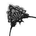 thumbnail image 3 of Lace Cat Ear Headband Sexy Female Lace Cat Ear Headband Hair Accessories (black), 3 of 5
