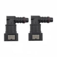 thumbnail image 1 of Conector rápido de línea de combustible curva 9.89 Id8, conector rápido de combustible 90 Afortunado Sencillez, 1 of 5