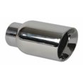 thumbnail image 3 of Vibrant Performance Exhaust Tail Pipe Tip 1207 2-1/4 Inch Inlet; 4 Inch Outlet; Stainless Steel; Round; Angle Cut; Beveled Edge; 7-3/4 Inch Length, 3 of 4