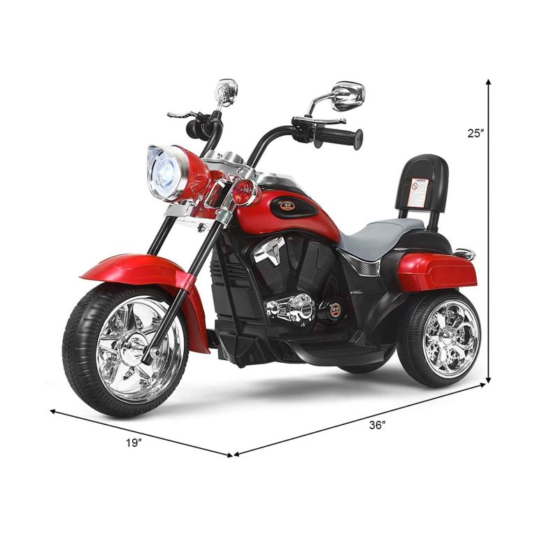 Spiderman 6V Motorcycle Ride On for Kids, Ages 3+, with