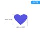 thumbnail image 2 of Acrílico Espejo Pared Pegatinas 100uds Auto Adhesivo Removible Corazón Pared Calcomanías para Hogar Sala Habitación Dormitorio Oficina DIY Decoración (22,5x20mm Azul), 2 of 6