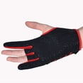 thumbnail image 5 of Bowling Gloves For Men & Women Non Wear & Absorbent Glove For Indoor Tenpin Bowling Gloves Sports Gloves Mittens Bowling Accessories Breathable Comfort Fit For Casual & Recreational Sports,(Red,L), 5 of 9