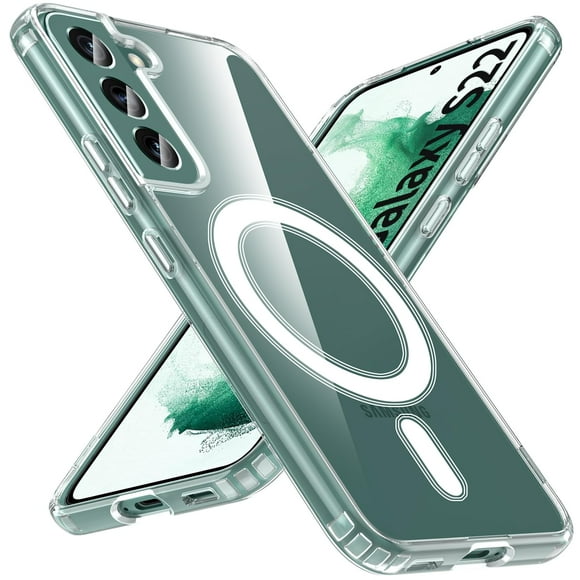 Funda para teléfono Hensinple Galaxy S22 de 6.1 pulgadas MagSafe de grado militar