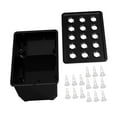 thumbnail image 3 of koolsoo Hydroponic Growing System Kit Garden Planting Container Box for Market Hotel Black, 3 of 9