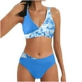 thumbnail image 2 of Teissuly Women's New Fashion Split Swimsuit Sexy Casual Bikini Swimsuit, 2 of 5