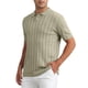 thumbnail image 4 of CAMISA POLO DE HOMBRE INSPIRE CHIC, TEXTURA DE PUNTO, CUELLO PUNTO, MANGA CORTA, TAMAÑO M, GRIS CAQUI, 4 of 6