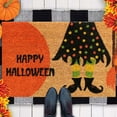 thumbnail image 4 of TIELUTT Halloween Doormat Blanket Welcome Home Front Door Decorations Halloween 60X40CM Insulating Rug Bed Throw Designer Rugs for Bedroom Area Rug Living Room Walking Throw Blanket, 4 of 4