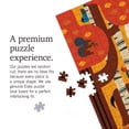 thumbnail image 4 of Lantern Press 1000 Piece Jigsaw Puzzle, Alabama, Woodland Forest Animals, Fall, Geometric, 4 of 5