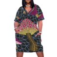 thumbnail image 1 of Vestido holgado de lunares con bolsillos para niña vestido de fiesta de lujo para mujer vestidos de graduación de noche para mujer, 1 of 6