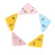 thumbnail image 5 of uds Clips de papel herramienta de fijación duradera portátil Triangular para documentos de notas de papel de prueba colorido, 5 of 5
