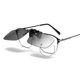 thumbnail image 3 of Clip-on Sunglasses Gold Mirror Glass 40x58mm Gold, 3 of 5