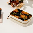 thumbnail image 7 of Thanksgiving Pumpkin Velvet Portable Jewelry Organizer Box with Removable Compartment - Gift and Jewelry Display, 7 of 7
