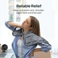 thumbnail image 7 of Heating Pad for Back and Cramps Relief, 2.2lb Weighted Heating Pads for Neck and Shoulders, Extra-Large Soft Electric Pad with 4 Heat Settings, Auto-Off, Gifts for Women Men Mom Dad, 22" x 19", 7 of 7