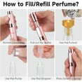 thumbnail image 5 of Mini Cologne Perfume Spray Bottle 8ml Refillable Travel Bottles, 5 Count, 5 of 7