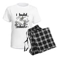 thumbnail image 4 of CafePress - I Build Robots Women's Light Pajamas - Women's Short Sleeve Print T-Shirt and Pants Light Cotton Pajama Set, 4 of 7