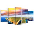 thumbnail image 2 of Aerial View of Great Ocean Road - Large Seascape Art Canvas Print, 2 of 3