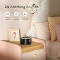 thumbnail image 4 of Dreamegg White Noise Machine with 24 Sounds & Night Light, Timer or Continuous Use, for Home, Nursery, Office, 4 of 13