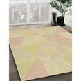 thumbnail image 3 of Ahgly Company Machine Washable Indoor Round Transitional Brown Sand Brown Area Rugs, 8' Round, 3 of 7