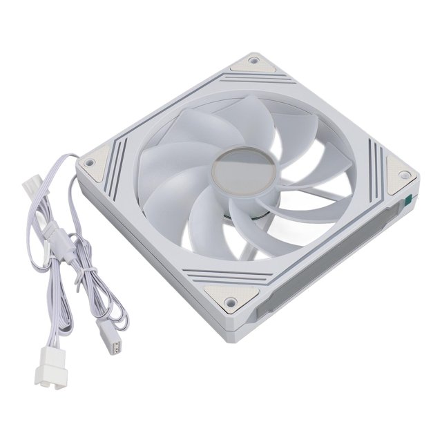 CPU Fan 140mm ARGB Chassis Fan, 4pin PWM Silent Computer Cooler Fan 650 To 1850RPM, RGB Motherboard Sync Computer PC Cooling Fans