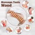 thumbnail image 2 of Juego de herramientas de masaje con madera JUANWAN 10 en 1 para cuerpo, 2 of 7