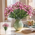 thumbnail image 1 of CaiYueKe Artificial Silk Flowers Bouquet Fake Plants Real Touch Faux Floral Arrangements for Home Decor Indoor Outdoor Wedding Centerpiece Garden Party Decoration Realistic, 1 of 7