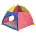 thumbnail image 5 of Pacific Play Tents Hide Me Tent and Tunnel Combo - Blue, Red, Yellow 51" x 51" x 43", Child, 5 of 13