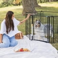 thumbnail image 5 of Carlson Pet Products Weatherproof Outdoor Super Pet Gate Black 28" x 144", 5 of 7