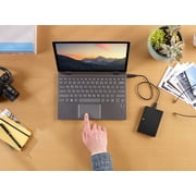 محرك الأقراص الصلبة المحمول Seagate STGX5000400 سعة 5 تيرابايت - 2.5 خارجي - يدعم أجهزة الكمبيوتر المحمولة وأجهزة الكمبيوتر المكتبية - USB 3.0