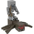 thumbnail image 4 of Minecraft Coffret 2 Figurines- Créer-Un-Bloc Squelette et Araignée, 4 of 6