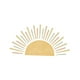 thumbnail image 5 of Pegatina de pared de medio sol, pegatinas de pared de sol, calcomanías de pared de sol extraíbles, papel tapiz para fondo, sala de estar, decoración, 5 of 9