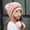 Pink, variant on absanyy Women's Winter Warm Acrylic Beanie with Ear Flap & Furry Pom Pom - Black, One Size Fits Most, Stylish Cold Weather Headwear for Women
