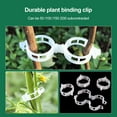 thumbnail image 4 of Savings Oefntac 150pcs Plastic Fixing Clip Clip Clip Binding Clip Grafting Clip Fixing Device, 4 of 9