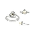 thumbnail image 3 of Gem & Harmony Freshwater Cultured Pearl (6mm) Ring in Sterling Silver for Women, 3 of 5