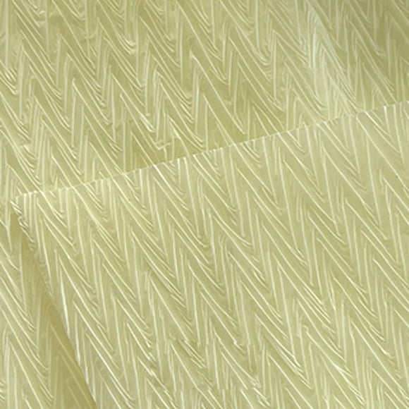 Nvzi gifts, flowers, gift box packaging paper, V-shaped pleated paper lining with flower packaging paper (milk yellow)