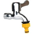 thumbnail image 5 of Nez de Robinet, Jeu de 4 Raccords Rapides en Plastique pour Tuyau d'Arrosage, 5 of 5