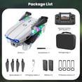 thumbnail image 6 of BEEPRINCESS Drone with Screen Remote Control and Cool Lights, RC Quadcopter with 4K HD Dual Camera for Beginner Adults Kids, Gray, 6 of 8