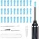 thumbnail image 1 of 30 Pcs Ear Wax Removal Tips, 3 Pcs Metal Ear Wax Spoon, Soft Silicone Spoon, 1 of 5