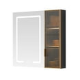 thumbnail image 2 of Cervia 30 in.W x 29.5 in.H Medicine Cabinet with Aluminum Frameless LED Mirror, 2 of 16